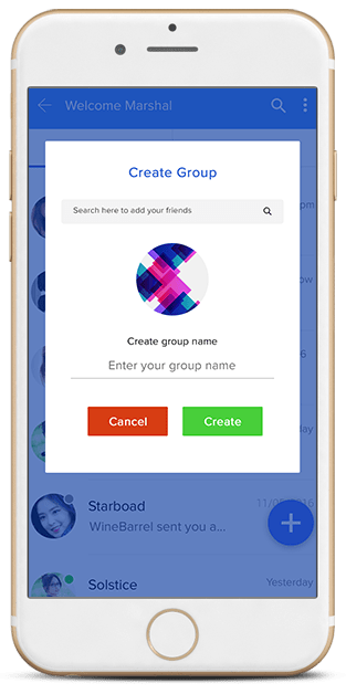 conference and group chat app